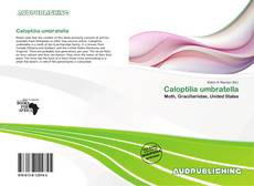 Portada del libro de Caloptilia umbratella