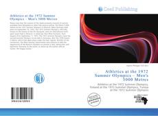Bookcover of Athletics at the 1972 Summer Olympics – Men's 5000 Metres