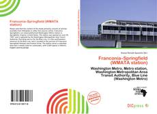 Franconia–Springfield (WMATA station)的封面