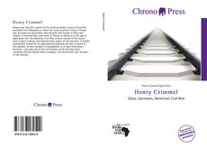 Portada del libro de Henry Crimmel