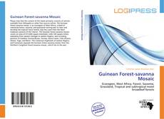 Buchcover von Guinean Forest-savanna Mosaic