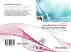 Jean-Baptiste Hachème的封面
