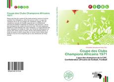 Portada del libro de Coupe des Clubs Champions Africains 1971