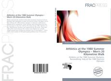 Copertina di Athletics at the 1980 Summer Olympics – Men's 20 Kilometres Walk