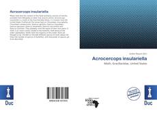 Buchcover von Acrocercops insulariella