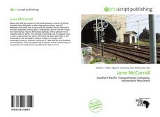 Bookcover of June McCarroll