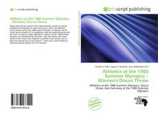 Borítókép a  Athletics at the 1980 Summer Olympics – Women's Discus Throw - hoz