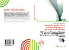 Copertina di Athletics at the 1980 Summer Olympics – Women's Pentathlon