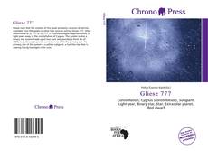 Portada del libro de Gliese 777