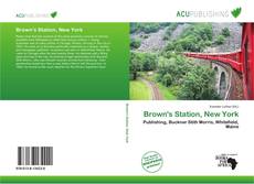 Copertina di Brown's Station, New York