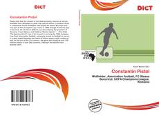 Couverture de Constantin Pistol