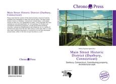 Portada del libro de Main Street Historic District (Danbury, Connecticut)