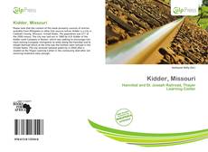 Kidder, Missouri kitap kapağı