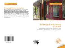 Bookcover of Firswood Metrolink station