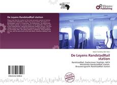 Capa do livro de De Leyens RandstadRail station 