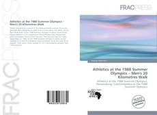 Copertina di Athletics at the 1988 Summer Olympics – Men's 20 Kilometres Walk