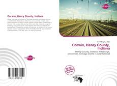 Bookcover of Corwin, Henry County, Indiana