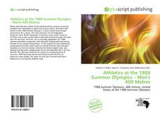 Обложка Athletics at the 1988 Summer Olympics – Men's 400 Metres