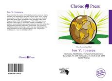 Portada del libro de Ion V. Ionescu