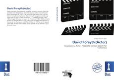 Buchcover von David Forsyth (Actor)