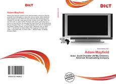 Buchcover von Adam Mayfield