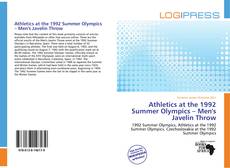 Copertina di Athletics at the 1992 Summer Olympics – Men's Javelin Throw