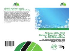 Couverture de Athletics at the 1992 Summer Olympics – Men's 4 x 100 Metres Relay