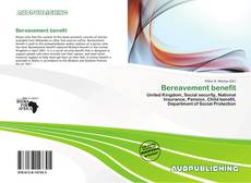 Portada del libro de Bereavement benefit