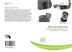 Portada del libro de Abhinaya (Actress)