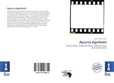 Bookcover of Apurva Agnihotri