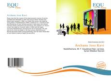 Copertina di Archana Jose Kavi