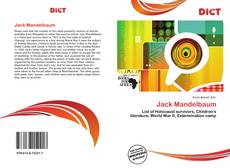 Portada del libro de Jack Mandelbaum