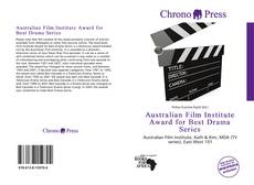 Bookcover of Australian Film Institute Award for Best Drama Series