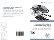 Borítókép a  Australian Film Institute Award for Best Direction in Television - hoz