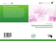 Gypsonoma haimbachiana的封面