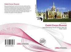 Cadet Corps (Russia)的封面