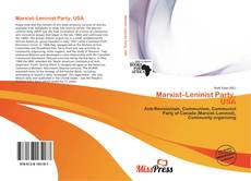 Buchcover von Marxist–Leninist Party, USA