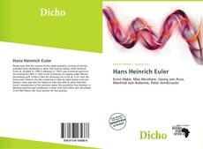 Couverture de Hans Heinrich Euler