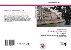 Обложка Famille de Muyser Lantwyck