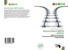 Beverly Depot (MBTA station) kitap kapağı