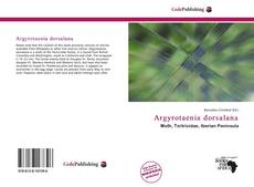 Portada del libro de Argyrotaenia dorsalana
