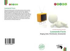 Leonardo Favio kitap kapağı