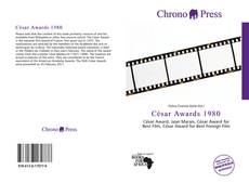 Portada del libro de César Awards 1980