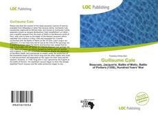 Bookcover of Guillaume Cale