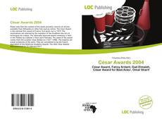 Bookcover of César Awards 2004