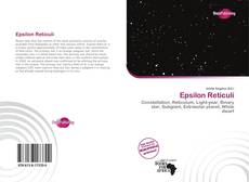 Buchcover von Epsilon Reticuli