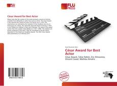 Bookcover of César Award for Best Actor