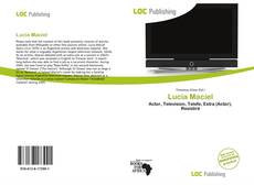Capa do livro de Lucía Maciel 