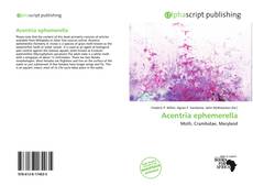 Copertina di Acentria ephemerella