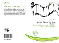 Borítókép a  César Award for Best Sound - hoz